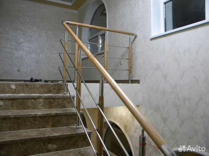 Перила деревянные