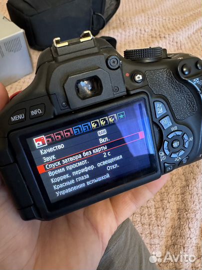 Фотоаппарат canon 600d