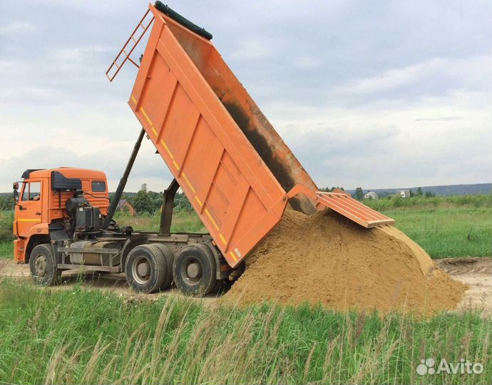 Песок мытый с доставкой