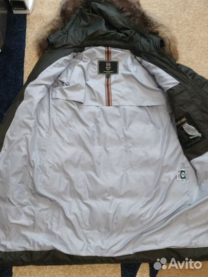 Пуховик женский длинный