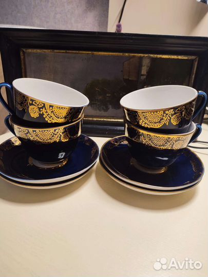 Чайные пары кобальт лфз, Дулево, Вербилки