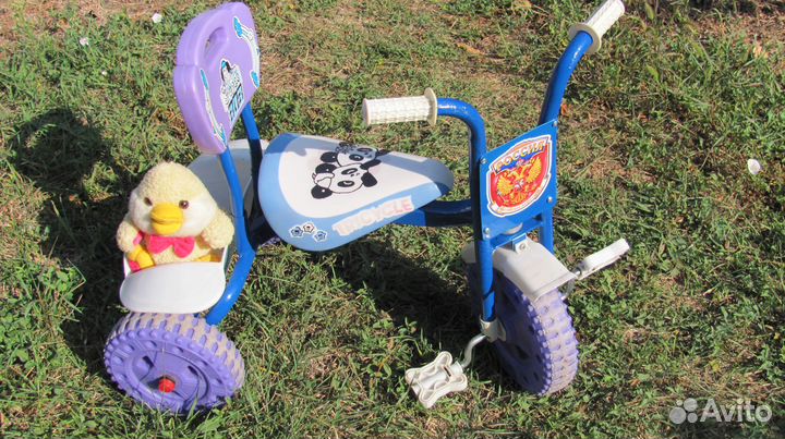 Детский трехколесный велосипед бу