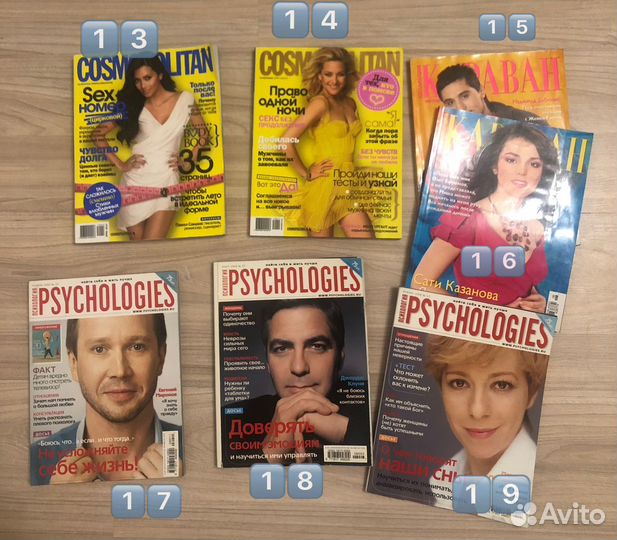 Журналы Cosmopolitan