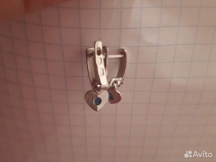 Серебряные серьги