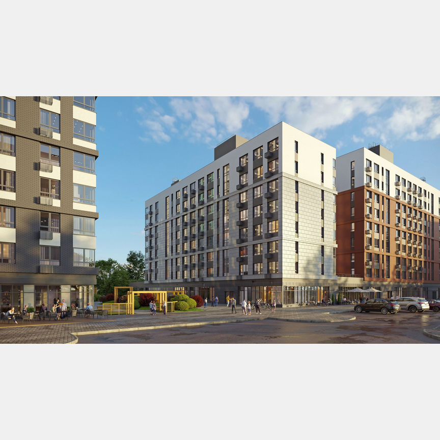 Квартира-студия, 22,7 м², 6/7 эт.