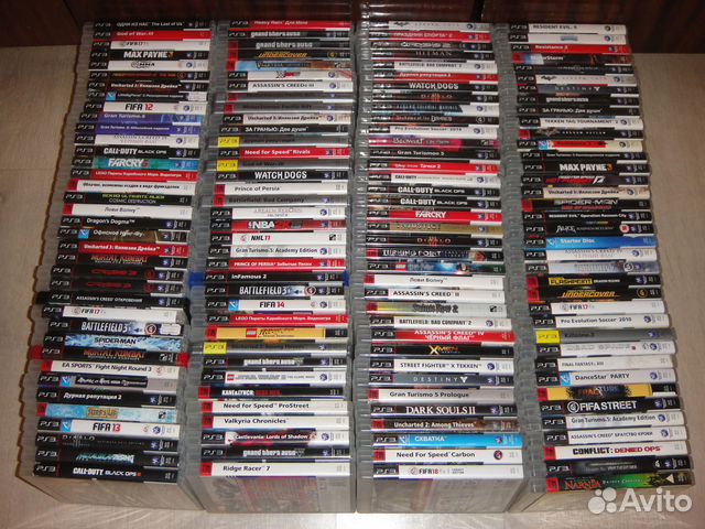 диски с играми для sony playstation