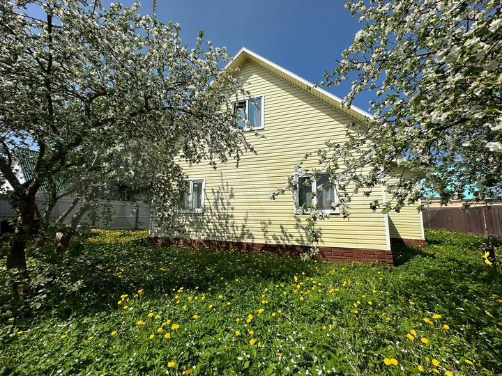 Дом 125,5 м² на участке 8 сот.