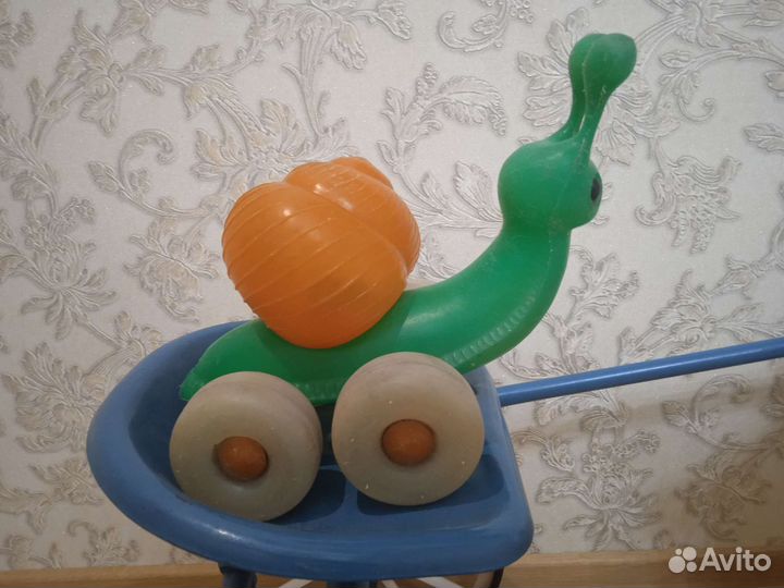 Игрушка ссср, улитка СССР