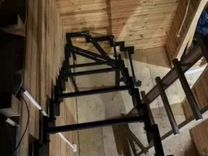 Лестница на металлокаркасе под ключ