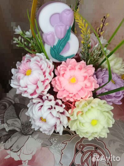 Мыльный букет