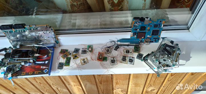 Комплектующие PlayStation 2 запчасти