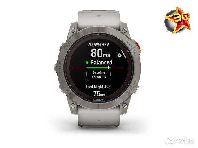 Часы Garmin Fenix 7X Pro Sapphire Solar White