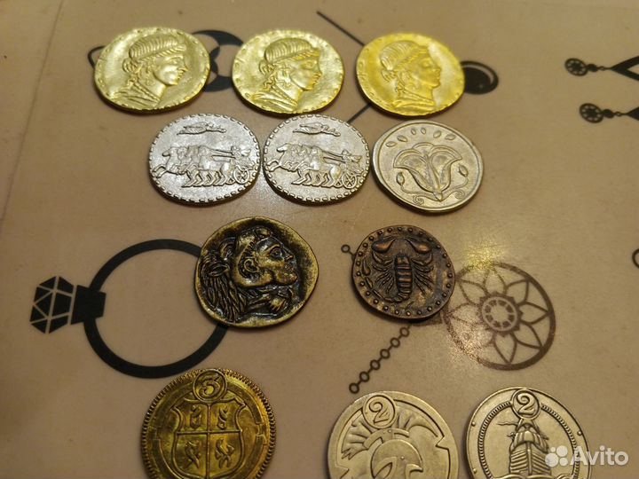 Монеты магнит, пятерочка