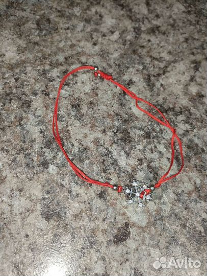 Браслет со снежинкой