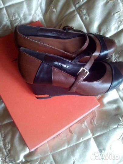 Туфли женские 37 размер натуральная кожа