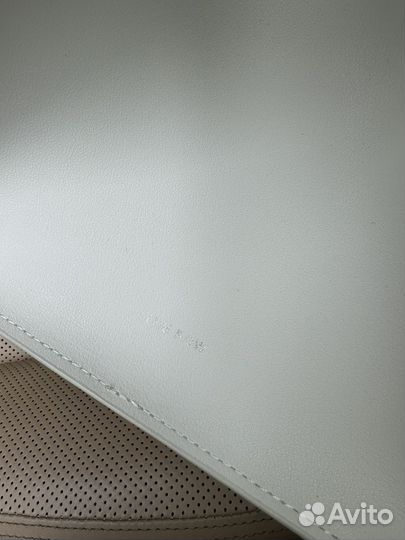 Сумка женская кожаная The Row Margaux 15 White