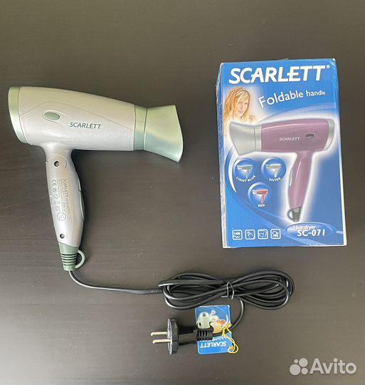 Фен для волос scarlett