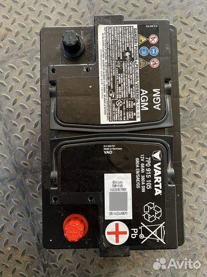 Аккумулятор Varta 68 mAh