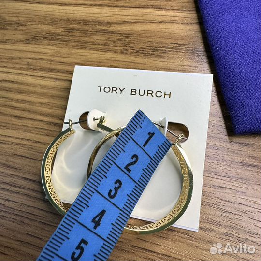 Серьги Tory Burch кольца