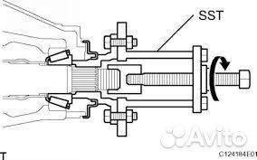 Набор съемников Toyota