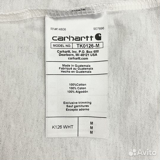 Carhartt Лонгслив Много Размеров В Описании Ориг