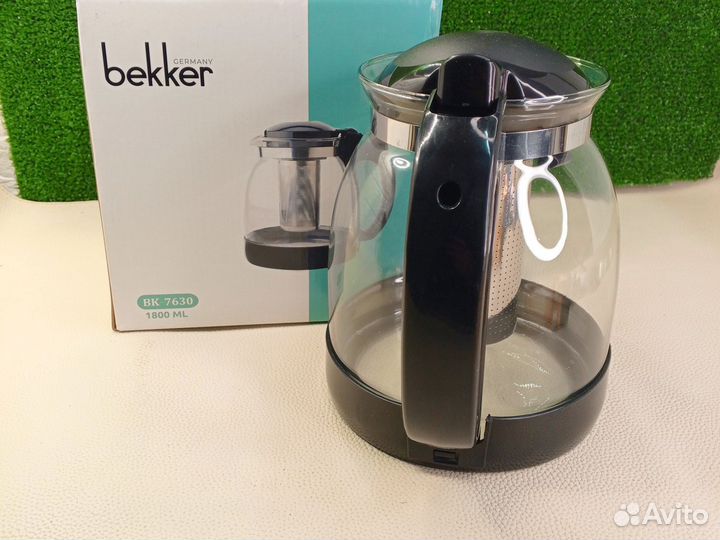 Чайник заварочный bekker BK-7630, 1,8 л