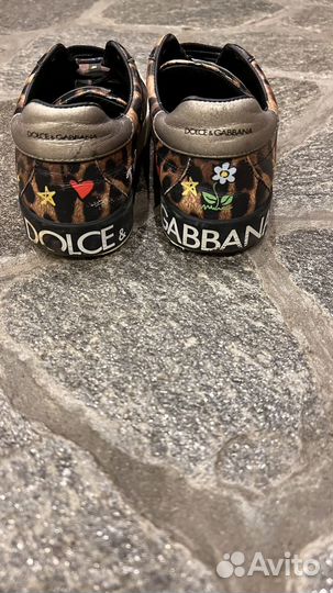 Кеды для девочки dolce&gabbana
