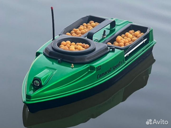 Прикормочный кораблик CamaraD speed V5