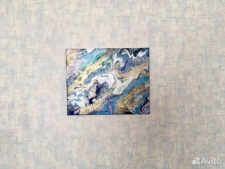 Картина Fluid art