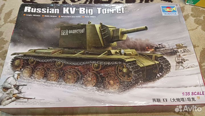 Сборная модель танка 1 35