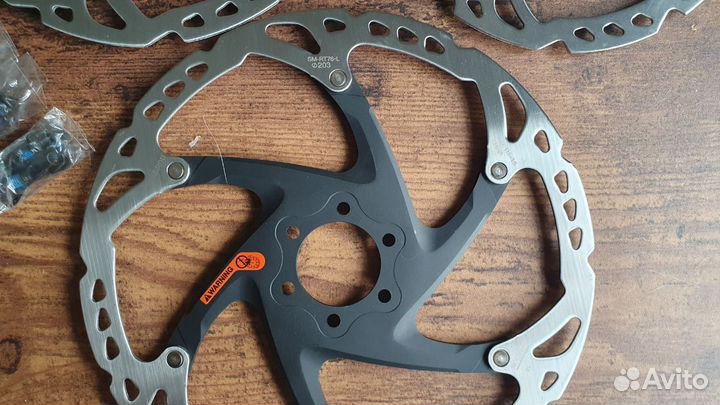 Ротор Shimano SM-RT76 RT66 диск 203 180 160