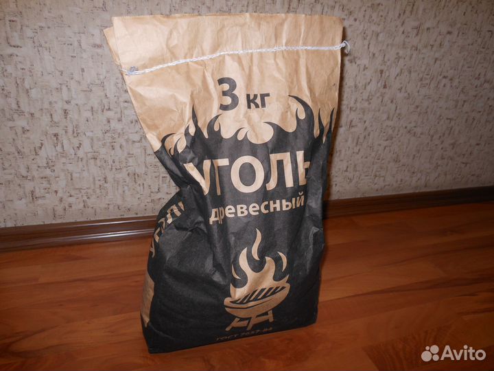 Уголь для мангала 3 кг