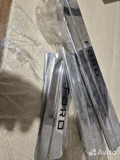 Накладки порога Форд Фокус