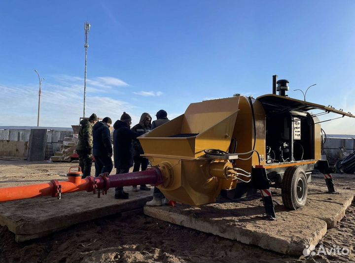 Стационарный бетононасос GR HBT 40