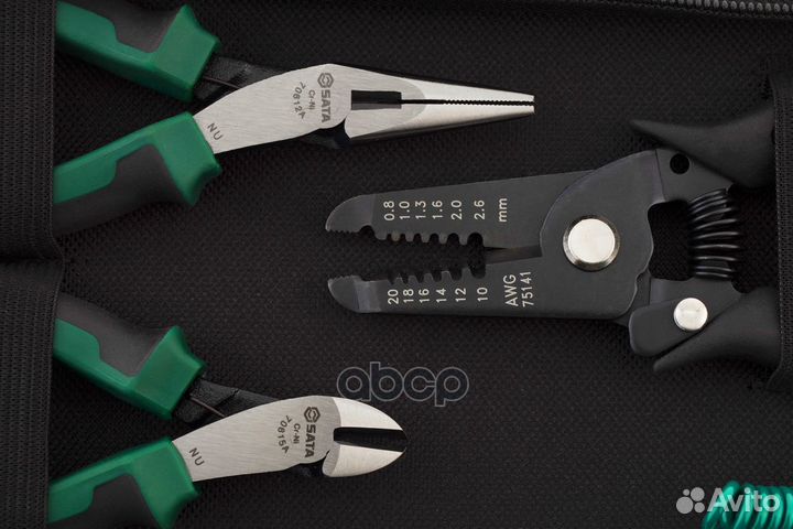 Инструмент (набор) 19пр. для электротехнических