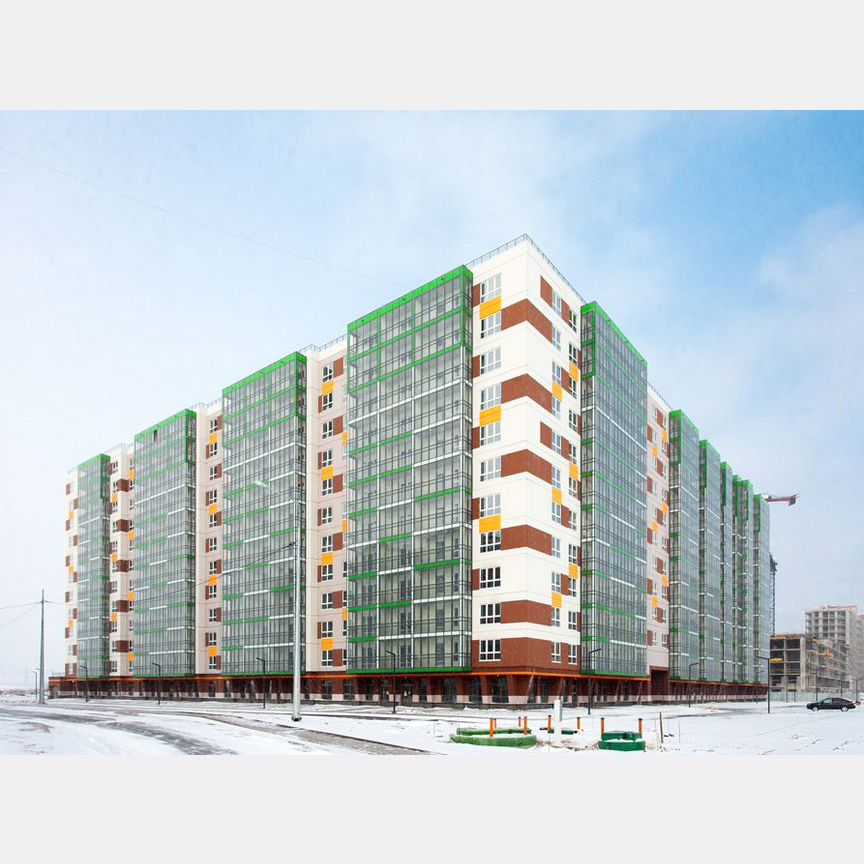 2-к. квартира, 56,7 м², 12/12 эт.