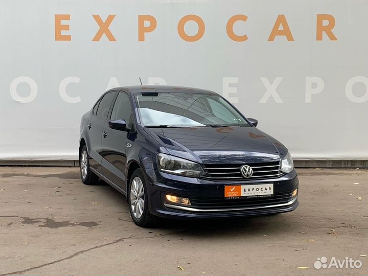 Volkswagen Polo 1.6 AT, 2017, 125 032 км