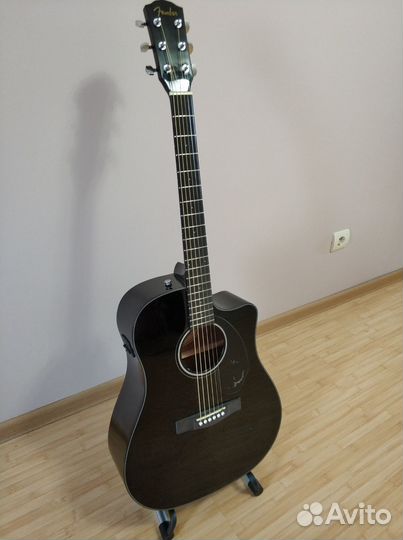 Электроакустическая гитара fender CD-60SCE