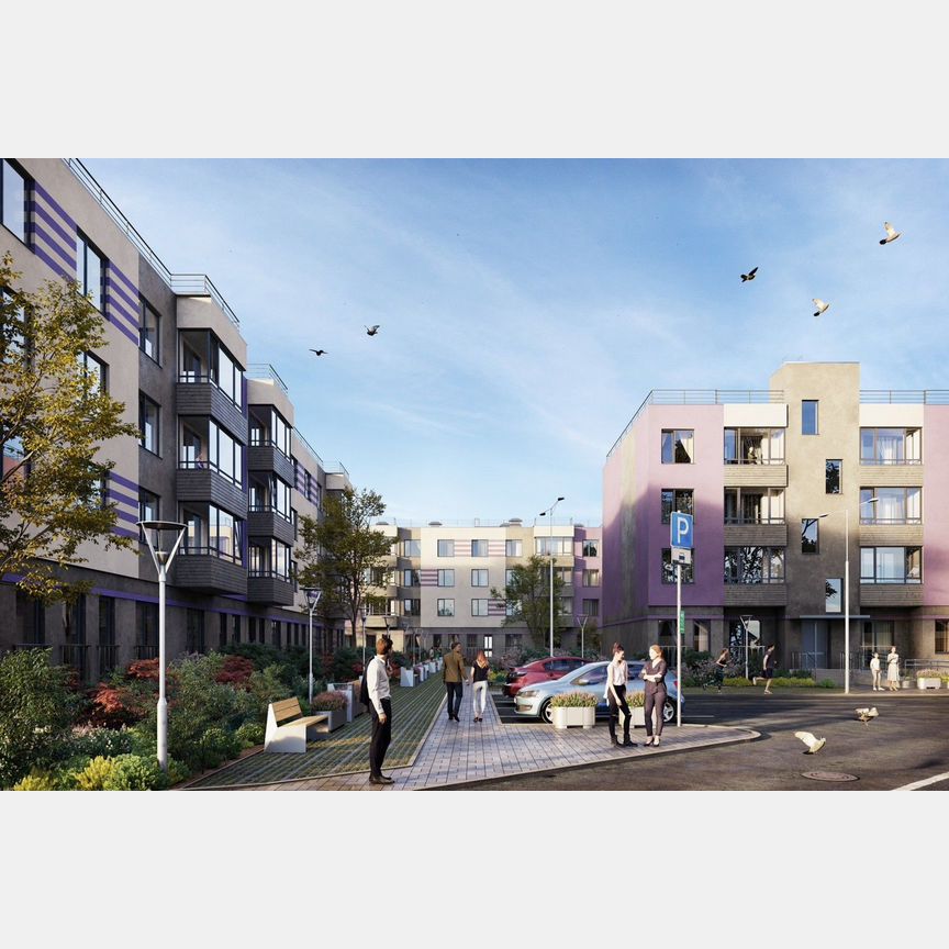 3-к. квартира, 84,9 м², 3/4 эт.