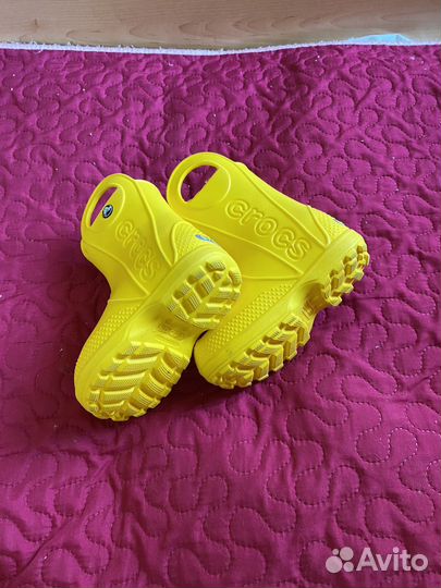 Резиновые сапоги crocs c7