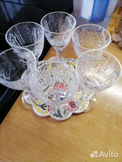 Графин и бокалы. Разное СССР