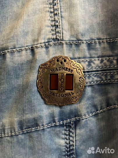 Женское джинсовое платье