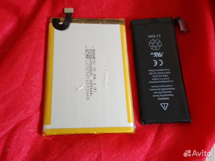 Продаю батарейки на телефон. цена на за одну штуку