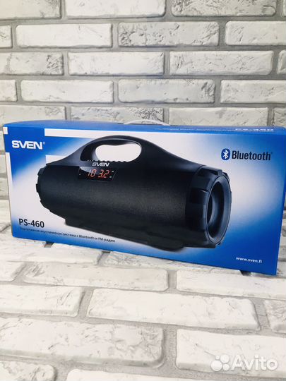 Беспроводная колонка Sven 460 мощность 18w