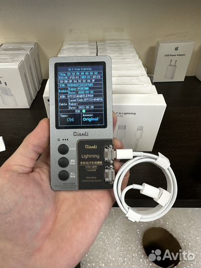 Оригинальный кабель на iPhone USB-C