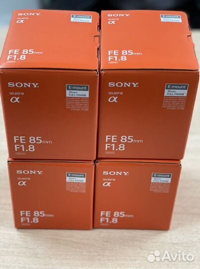 Sony FE 85mm f/1.8 (sel85f18) Новый