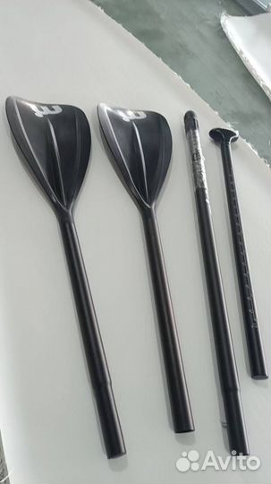 Весло для сапа, весло с двумя лопастями