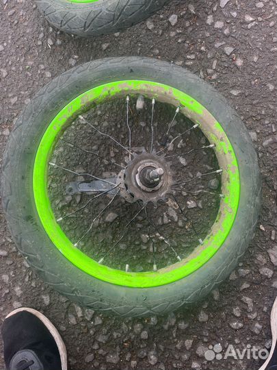 Колесо и рама