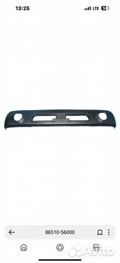 Бампер передний на hyundai Hd65-72-78