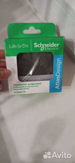 Терморегулятор для теплого пола schneider 2 шт